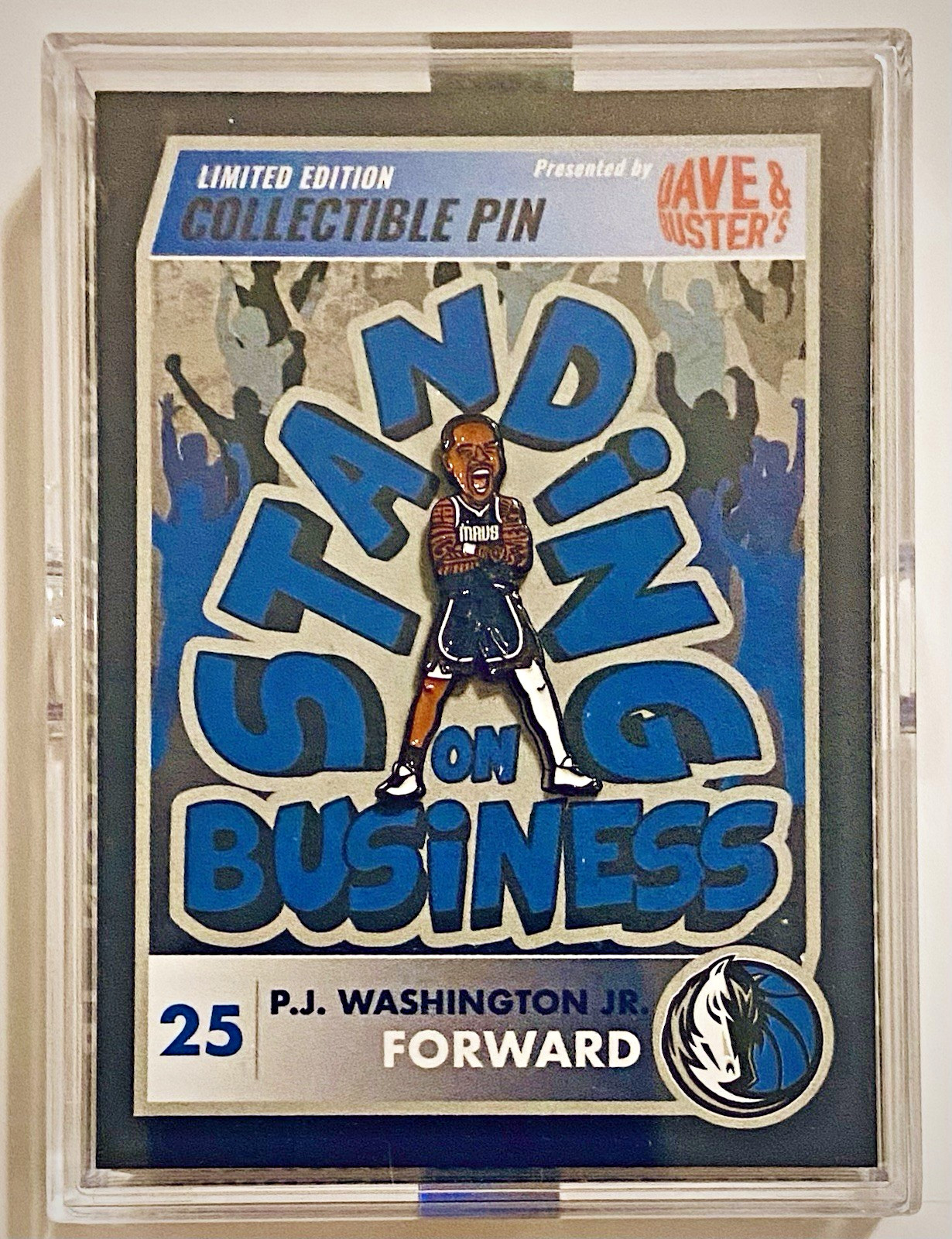 Dallas Mavericks Collectible Players Pin Night LE /5000 – Choose from Options