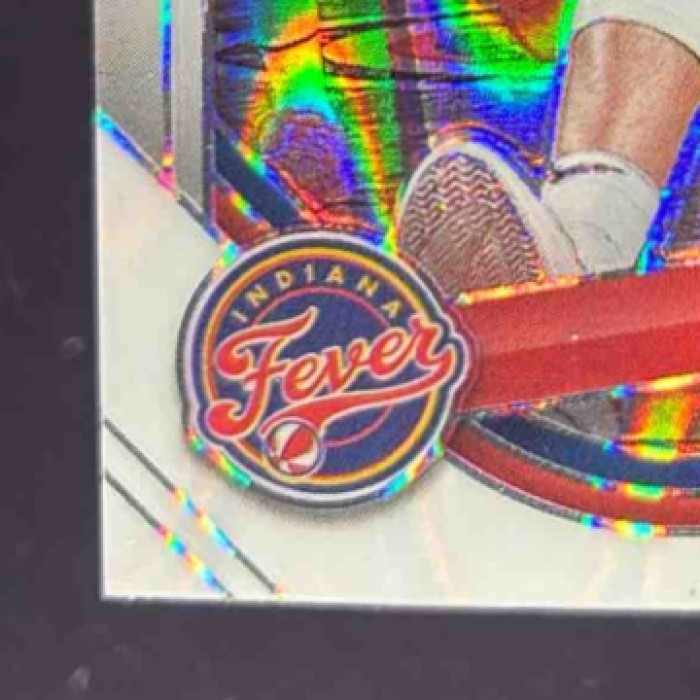 2025 Panini Basketball WNBA Prizm Sydney Colson White Seismic #1 Indiana Fever