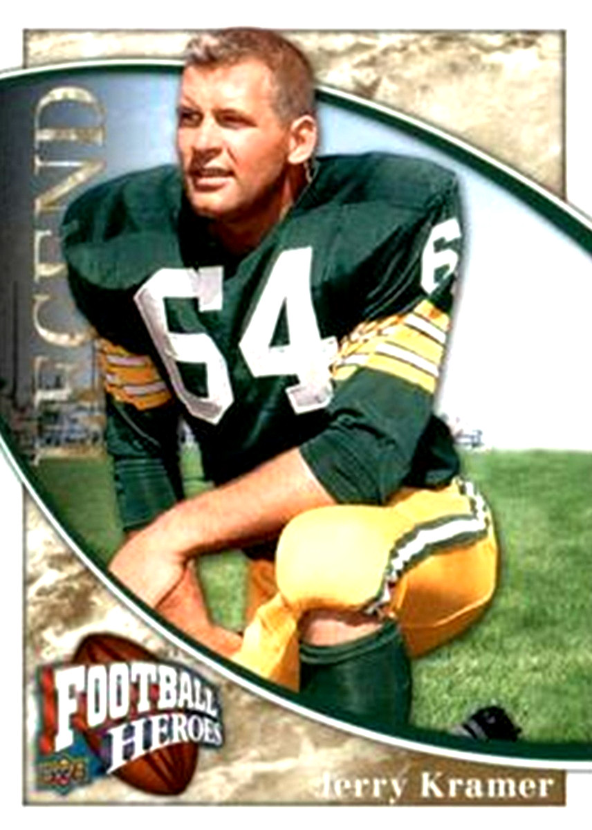 2009 Upper Deck Heroes #213 Jerry Kramer Green Bay Packers