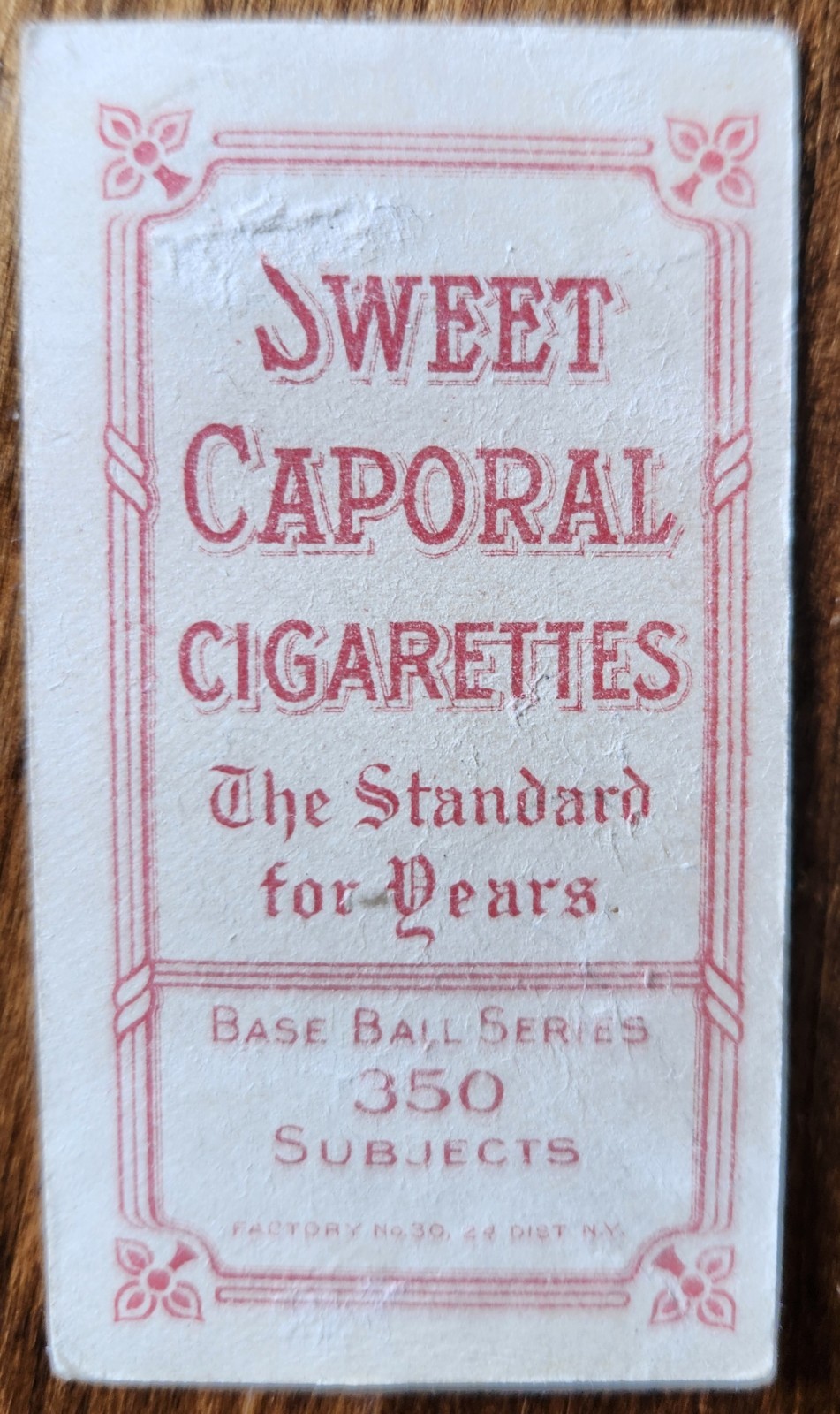 1909-11 T206 Sweet Caporal Card Lot 6 McGann Overall O’Neil Merkle Oldring PR/GD