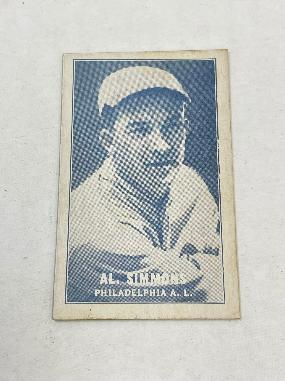 1931 1932 Exhibits Al Simmons Cut 4 on 1