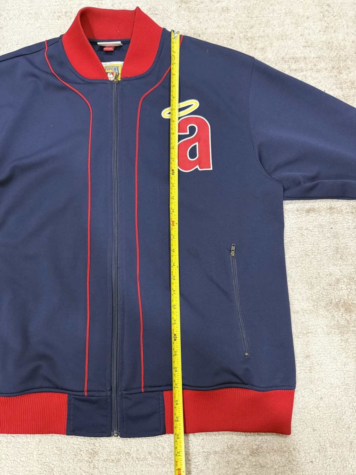 Anaheim California Angels Jacket XL MLB Jacket Baseball Cooperstown Collection