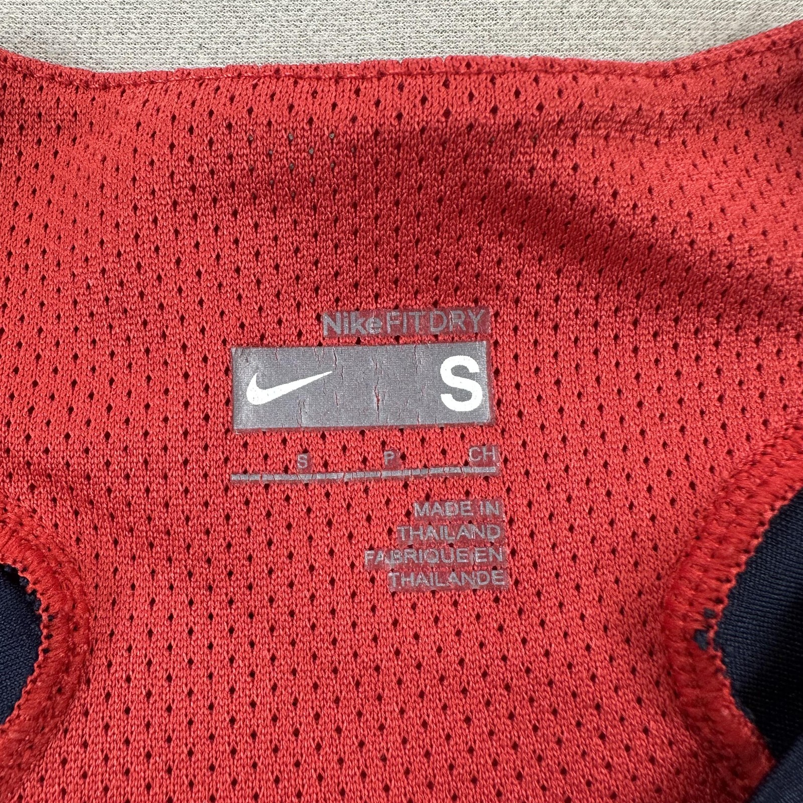 Vintage Nike Arsenal FC Jersey Mens Small Blue Soccer Training Kit 2007 Season