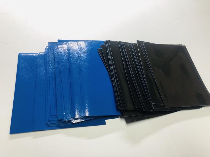 Lenayuyu 600pcs Blueblack Protector Standard Card Sleeves MTG 66x91mm Glossy