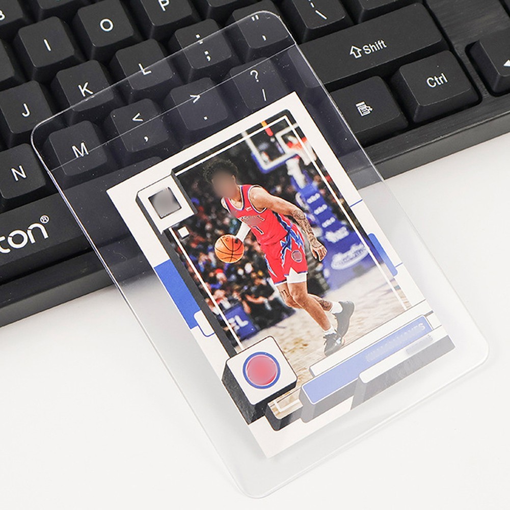 Semi Rigid Card Holders for PSA BGS SGC CSG, Slab Submission Protectors Sleeves
