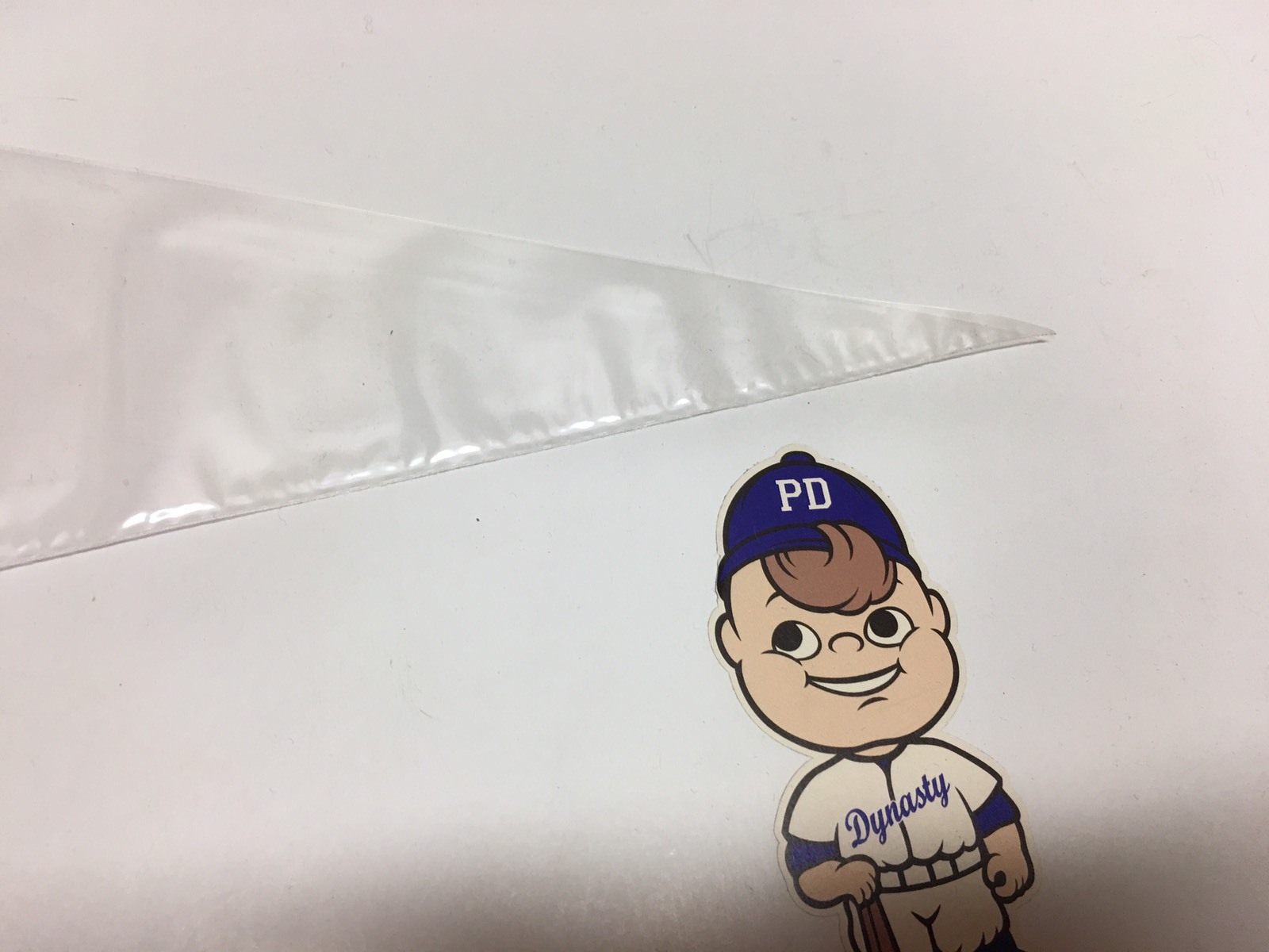 100x Plus 1 Soft Pennant Sleeve Bag 3 Mil Polyethylene Case Holder 12.5×31.5