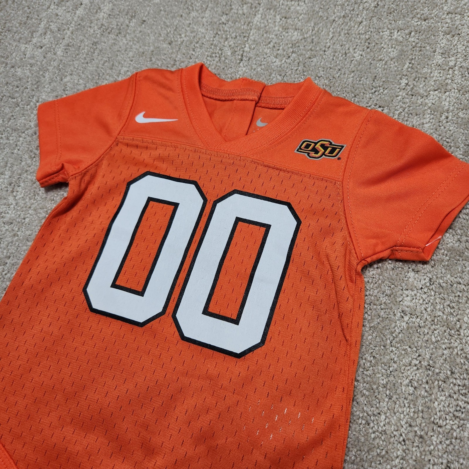 OSU Cowboys 3-6 Months Infant NCAA College Football Kids 1 Piece Jersey
