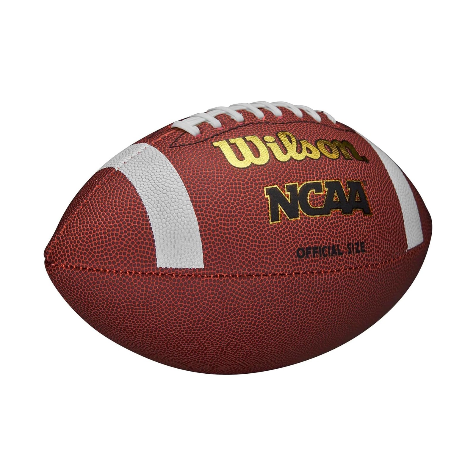Wilson Ncaa Composite Football – Youth Size Brown Wtf1662B