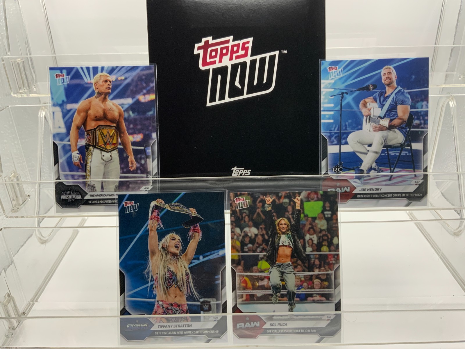 2026 Topps NOW WWE – #1-31 – You Pick – Buy 3 Ship Free *Updated as Received