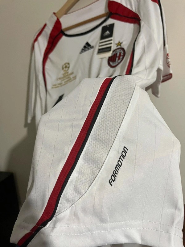 AC Milan 2007 Champions League Final Shirt — Kaka & Maldini | Historic Victory