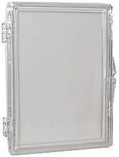 (Pack of 2) Ultra Pro 15-Card Hinged Plastic Boxes Holders For Trading Cards
