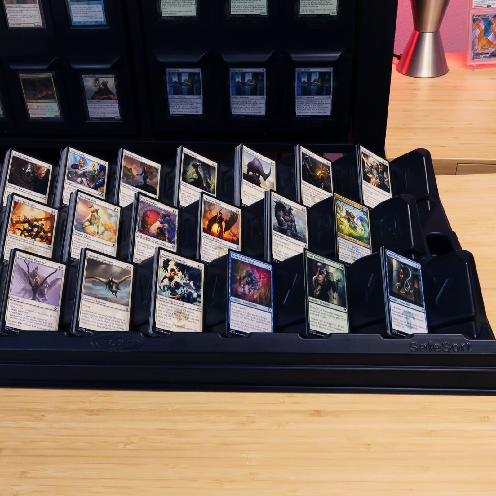 BCW SafeSort Card Sorting Tray w/ 26 Cells For TCG/ Sports & Board Game Display