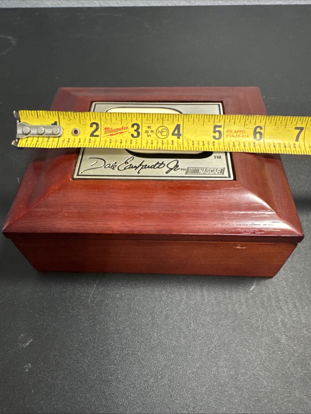 Dale Earnhardt Jr. #8 Collector Jewelry Box Cherry NASCAR Racing