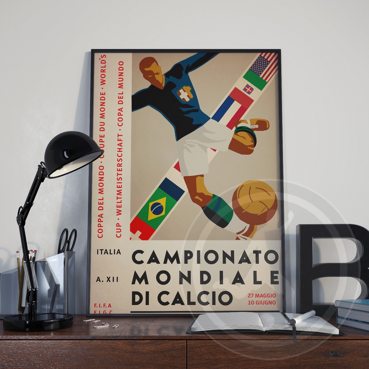 Soccer World Cup Poster | Every World Cup Print – Available in 3 Sizes