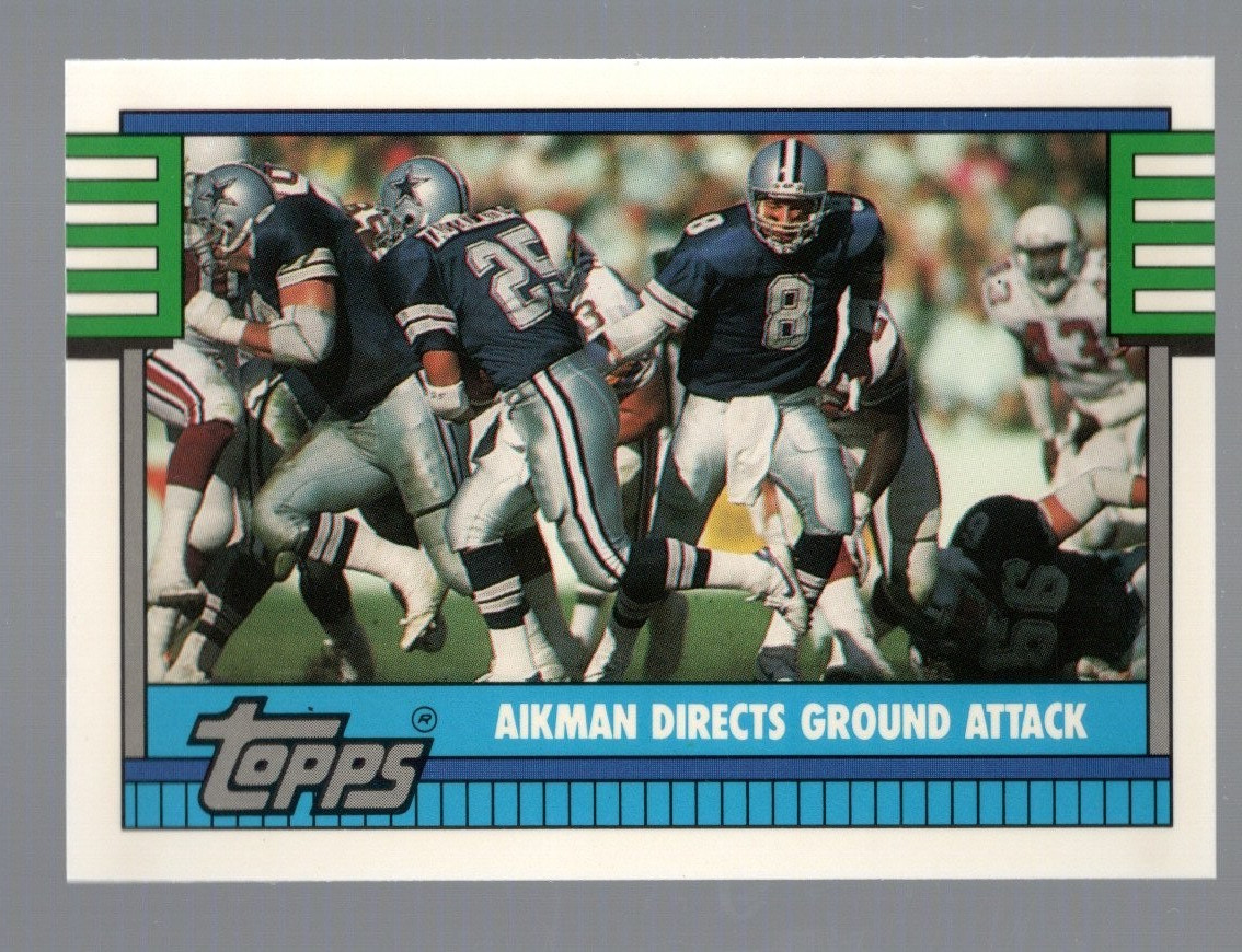 Troy Aikman 1990 Topps Tiffany #511