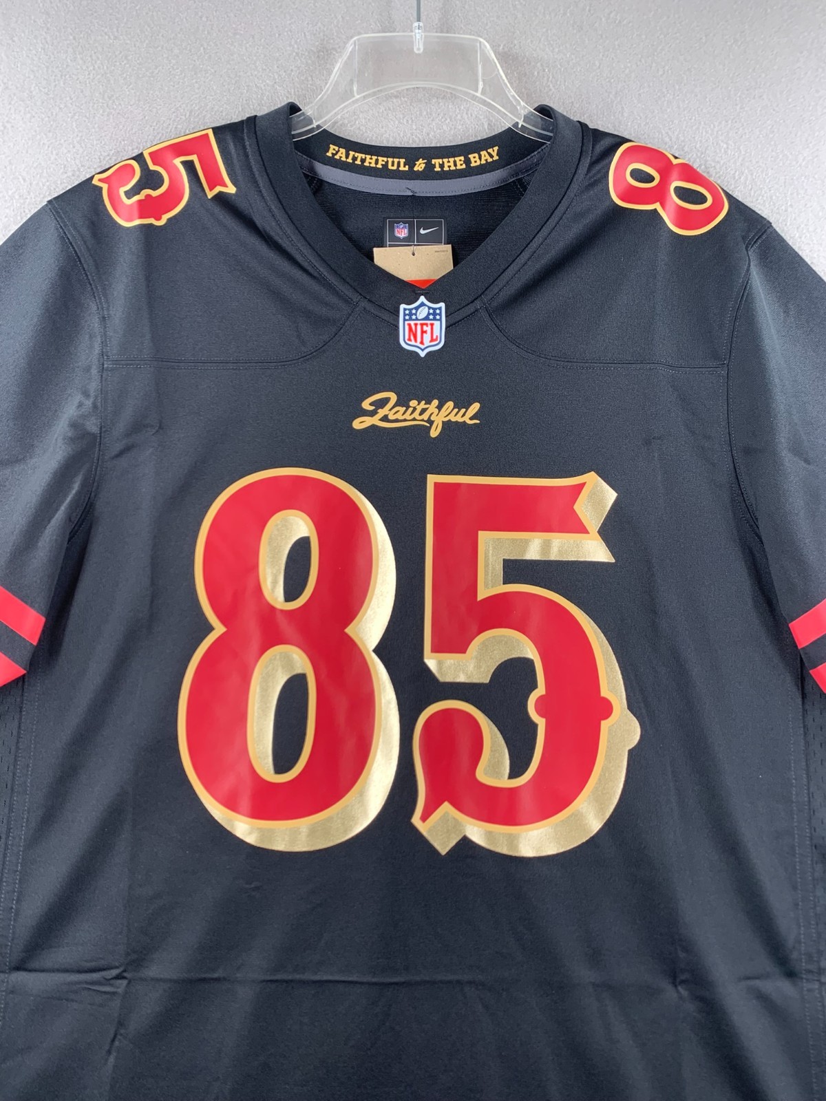 George Kittle San Francisco 49ers Nike Rivalries Collection Game Player Jersey