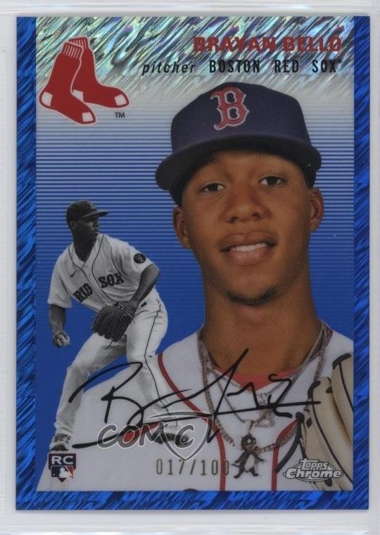 2023 Topps Chrome Platinum Anniversary 17/100 Brayan Bello #98 Rookie RC 14sr