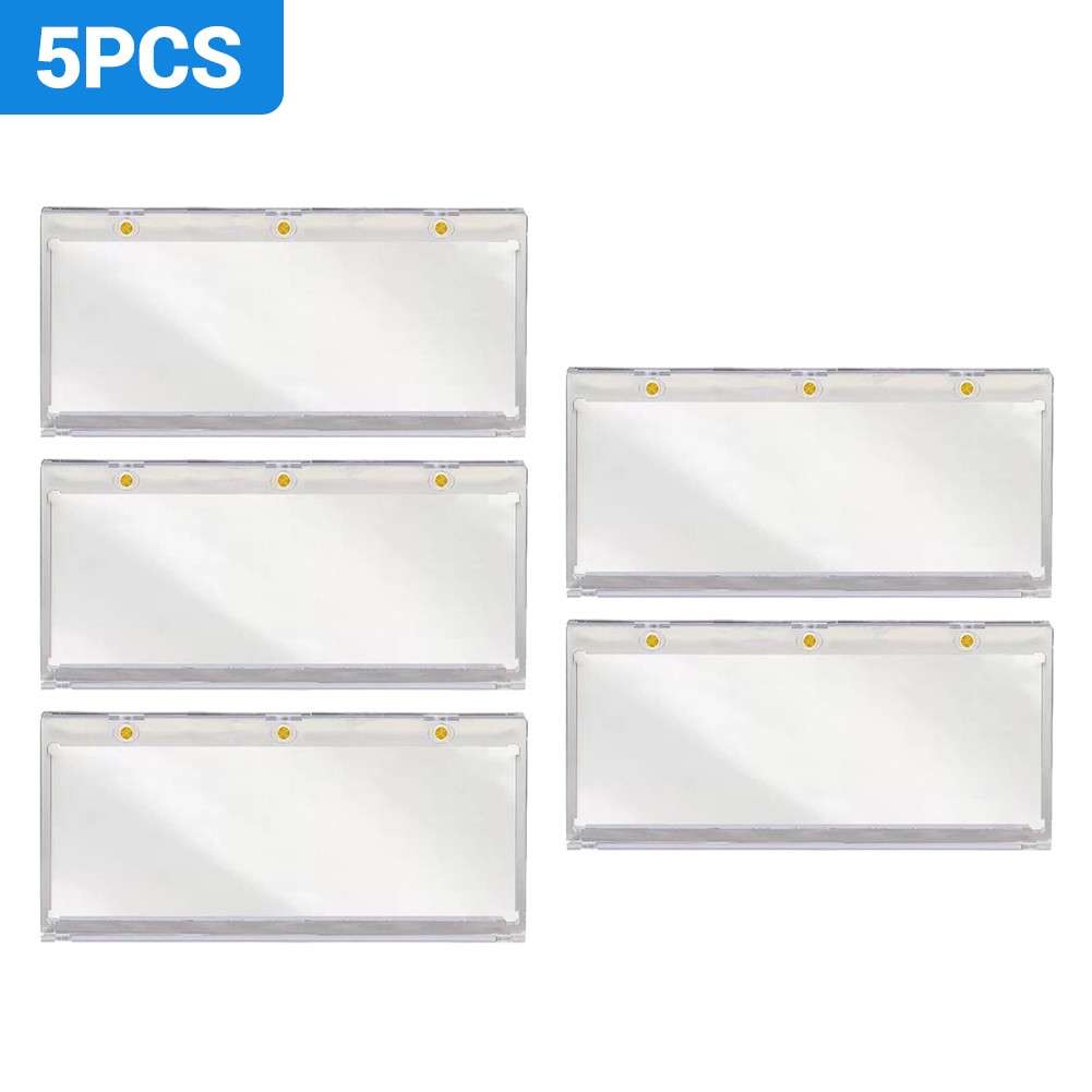 187mm Horizontal Booklet 175PT One Touch Magnetic Trading Card Holder Protector