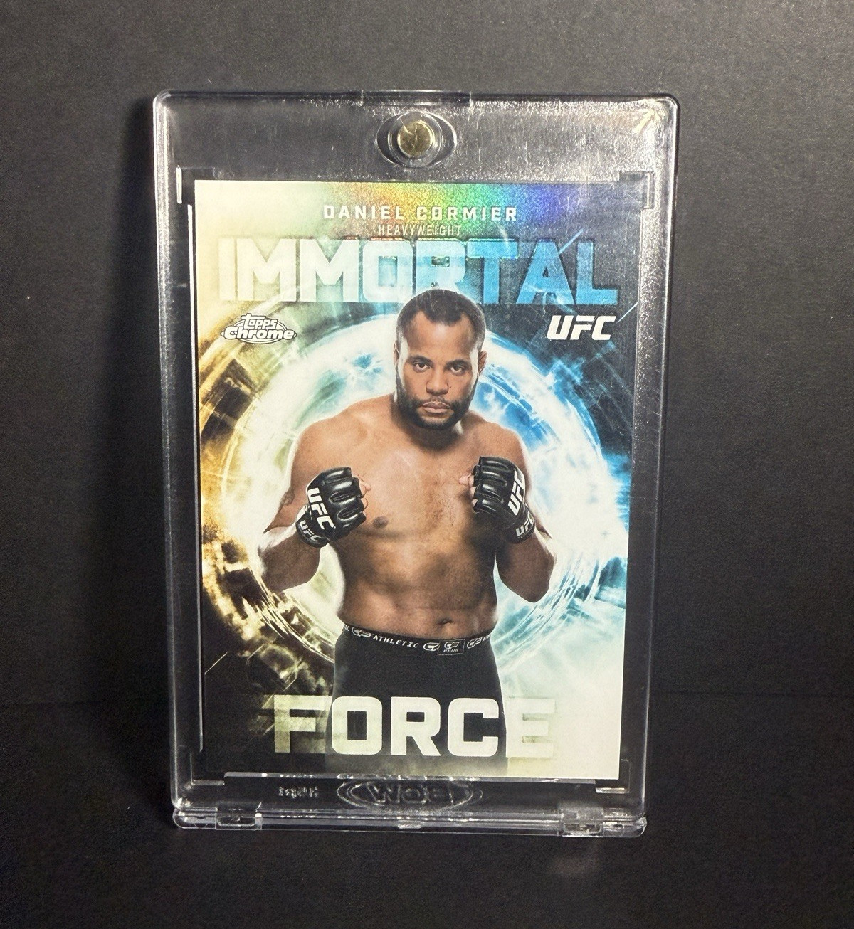 Topps 2026 Chrome UFC Immortal Force Insert IF-25 Daniel Cormier Card