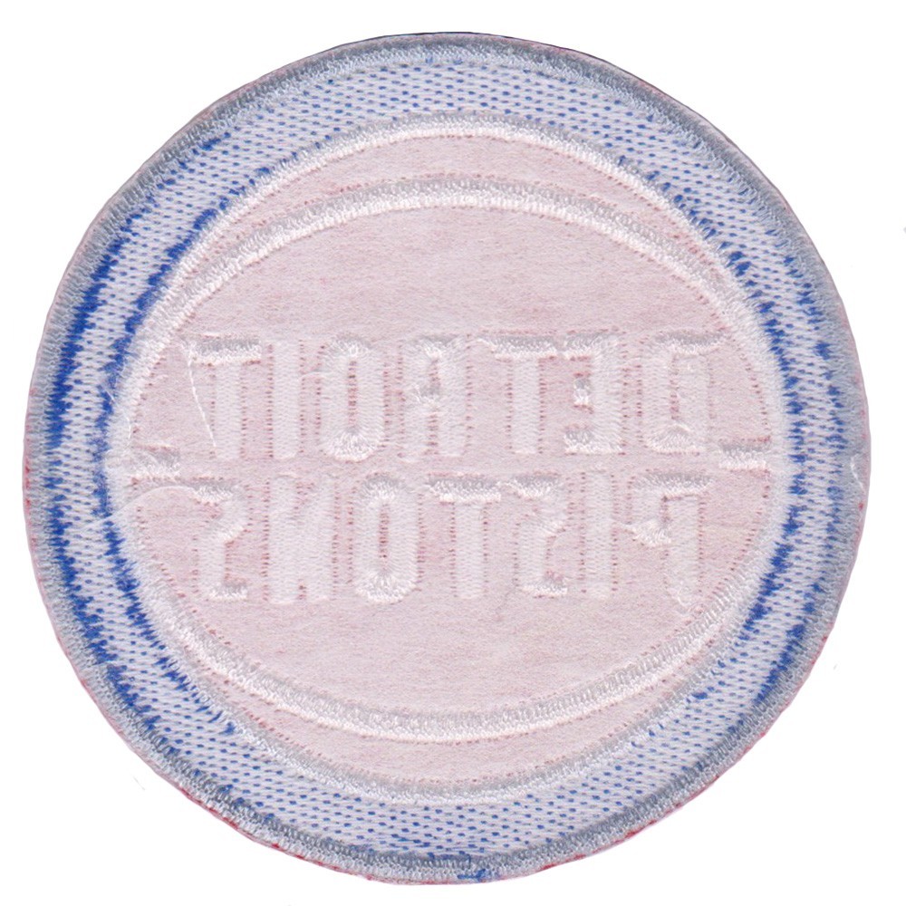 Wholesale Detroit Pistons Basketball Logo Size 2.8 in x 2.8 in Sew Iron On Patch