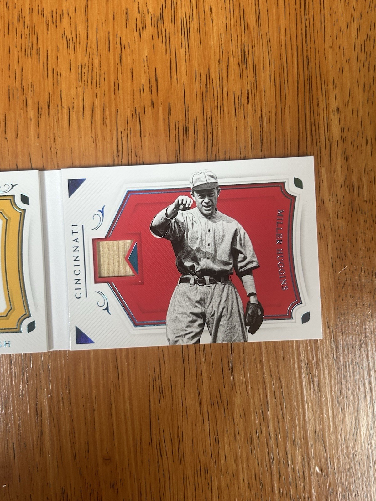 2018 National Treasures Honus Wagner Lefty O’Doul Miller Huggins Relic Book /25