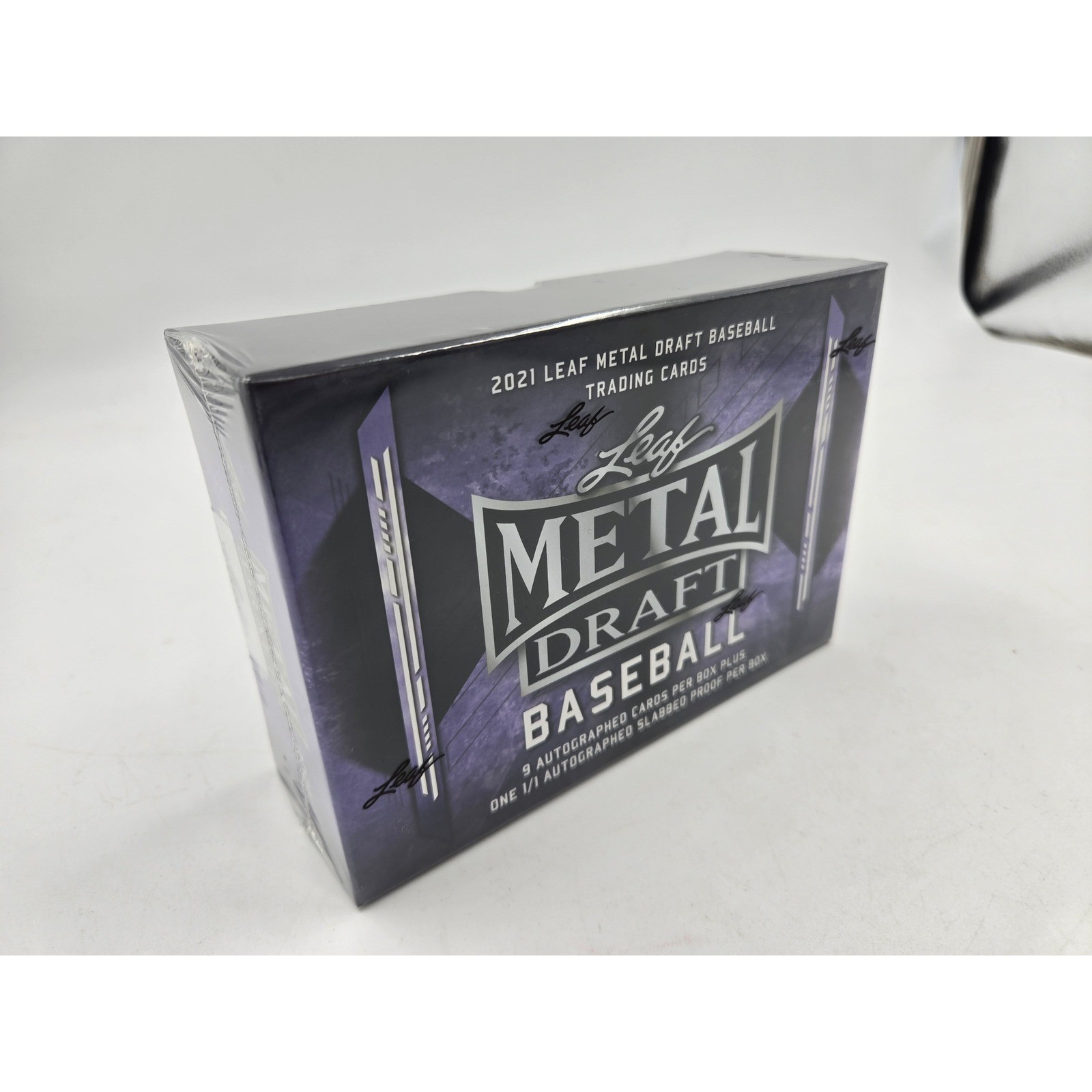 2021 Leaf Metal Draft Baseball HOBBY JUMBO BOX 10 AUTO PER BOX Sealed