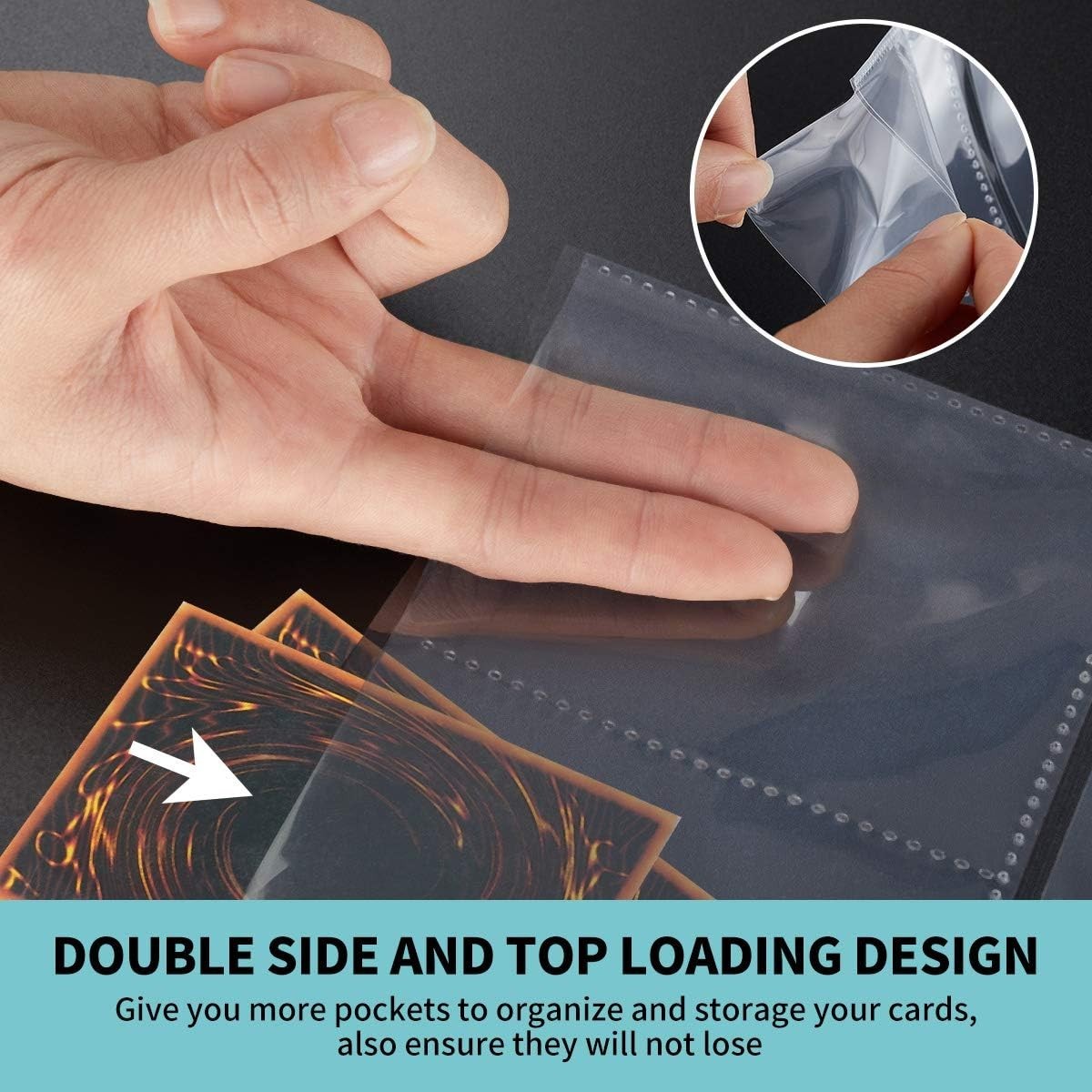 Acid-Free 9 Pocket Page Sleeves – Protection for Your Card Collection