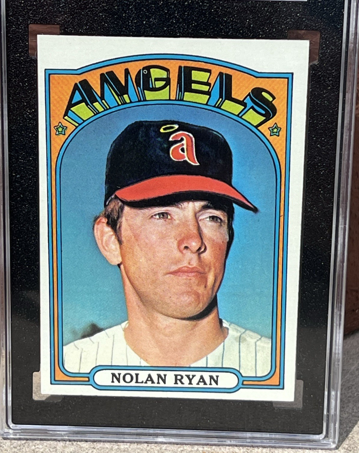 1972 Topps #595 Nolan Ryan SGC 5.5 – California Angels HOF!
