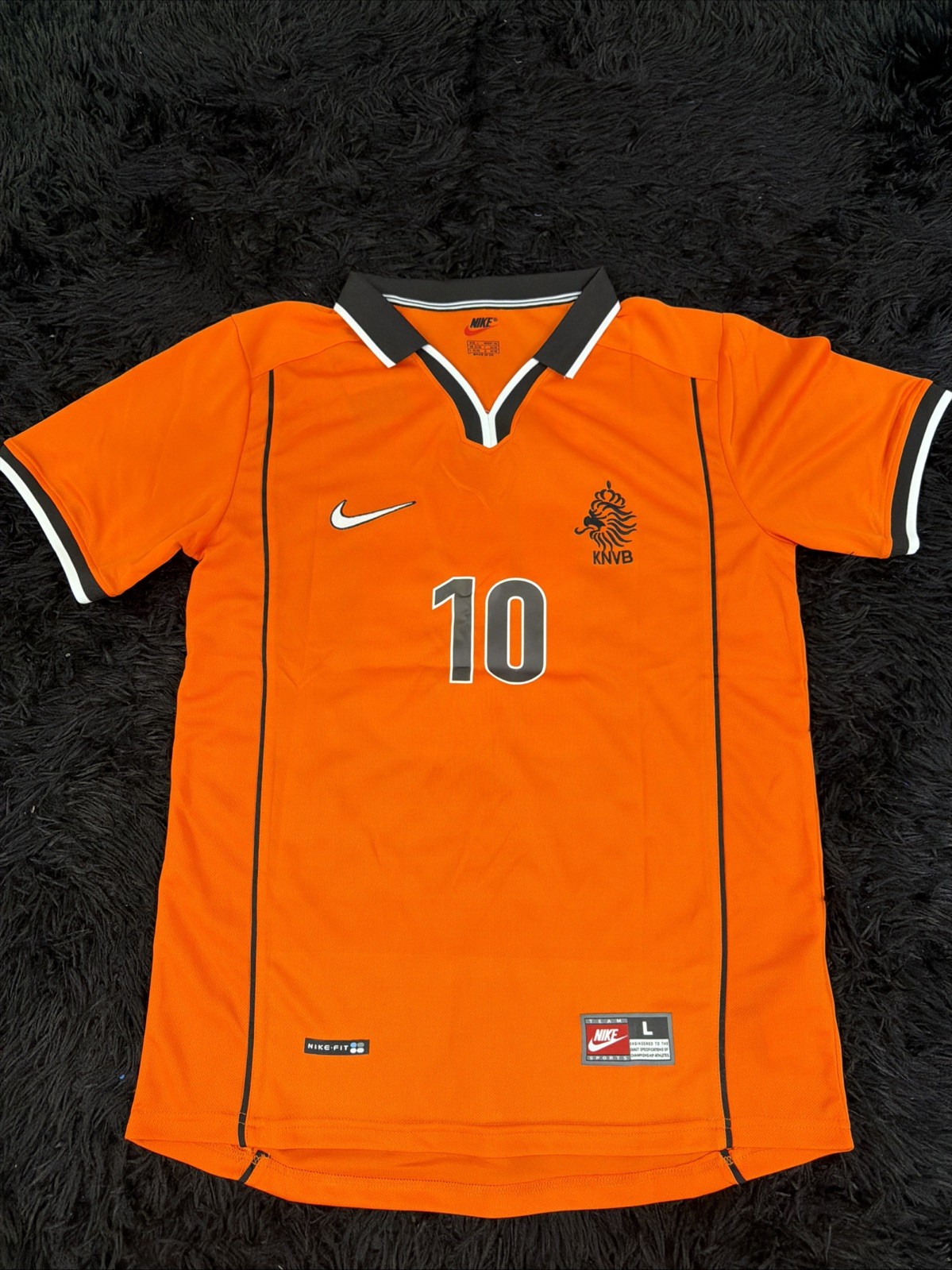 Netherlands 1998 Home Ruud Gullit Soccer Jersey