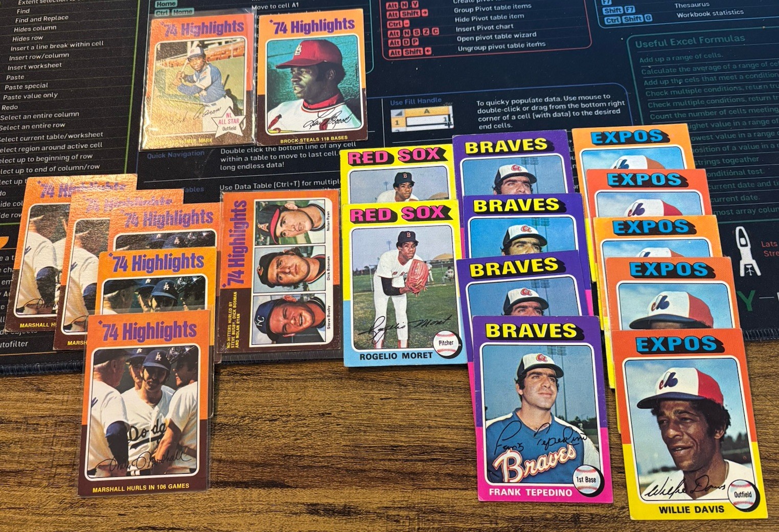 1975 Topps Baseball U-Pick VG+ #1-200 Free Shipping on 3+ Cards!
