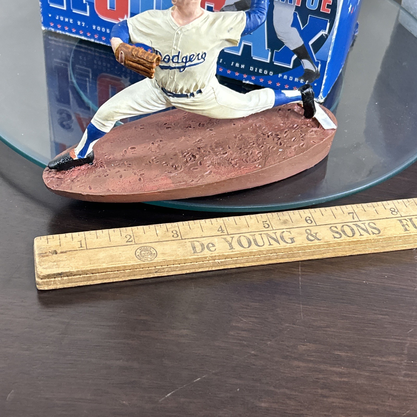 Sandy Koufax 2005 LA Dodgers SGA Action Statue Figure Limited Edition Open Box