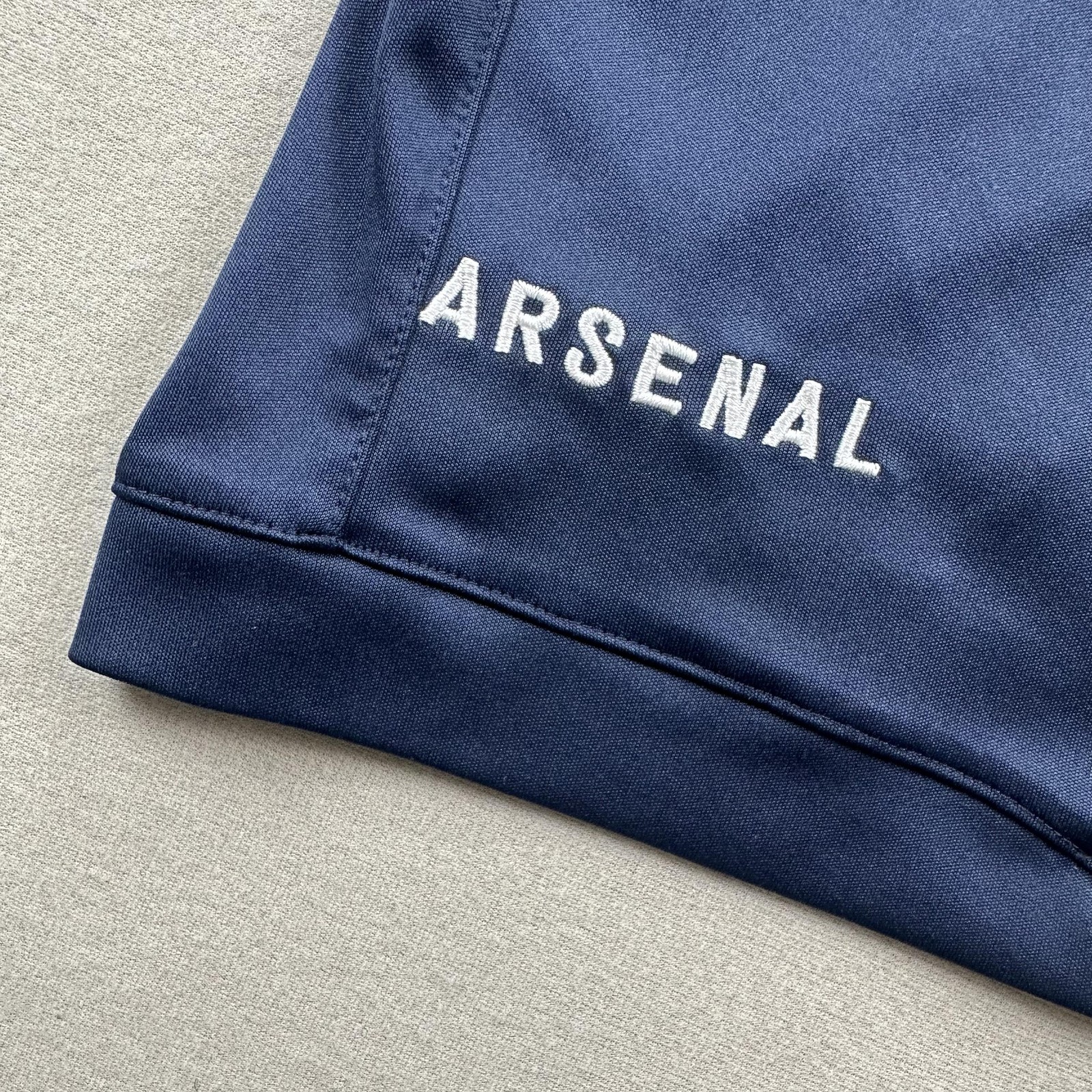 Vintage Nike Arsenal FC Jersey Mens Small Blue Soccer Training Kit 2007 Season