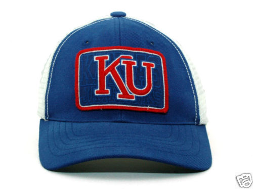 Kansas Jayhawks Vendetta KU Hat Cap Lid Jay Hawks Rock Chalk University NCAA S/M