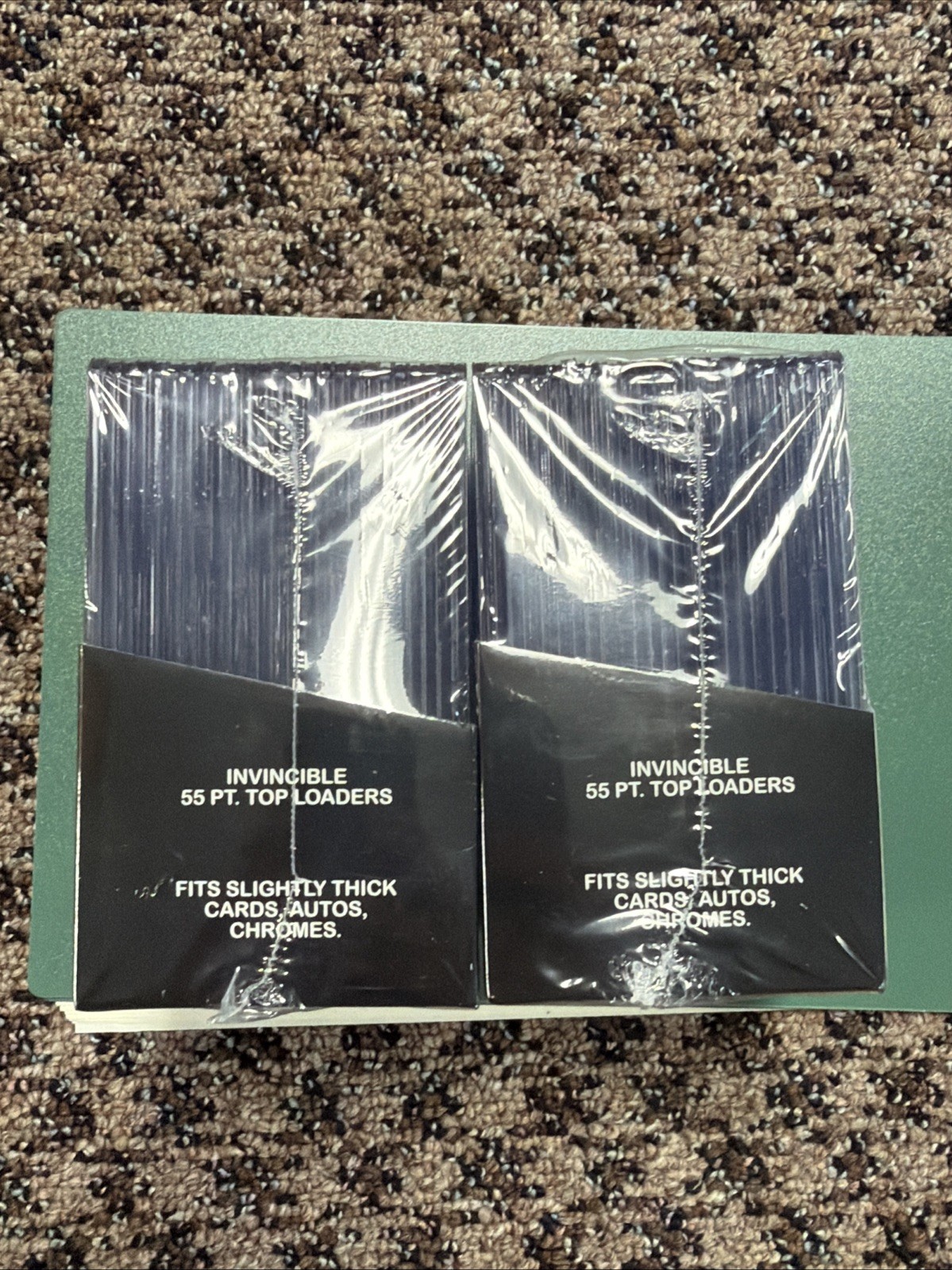 55pt Toploaders 2 Packs of 25 per pack – 50 total – For Prizm, Optic, Auto Cards