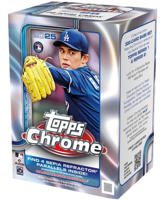 2025 Topps Chrome Base #1-300, Pick Your Card! SHIPS FREE! Updated 7/31!
