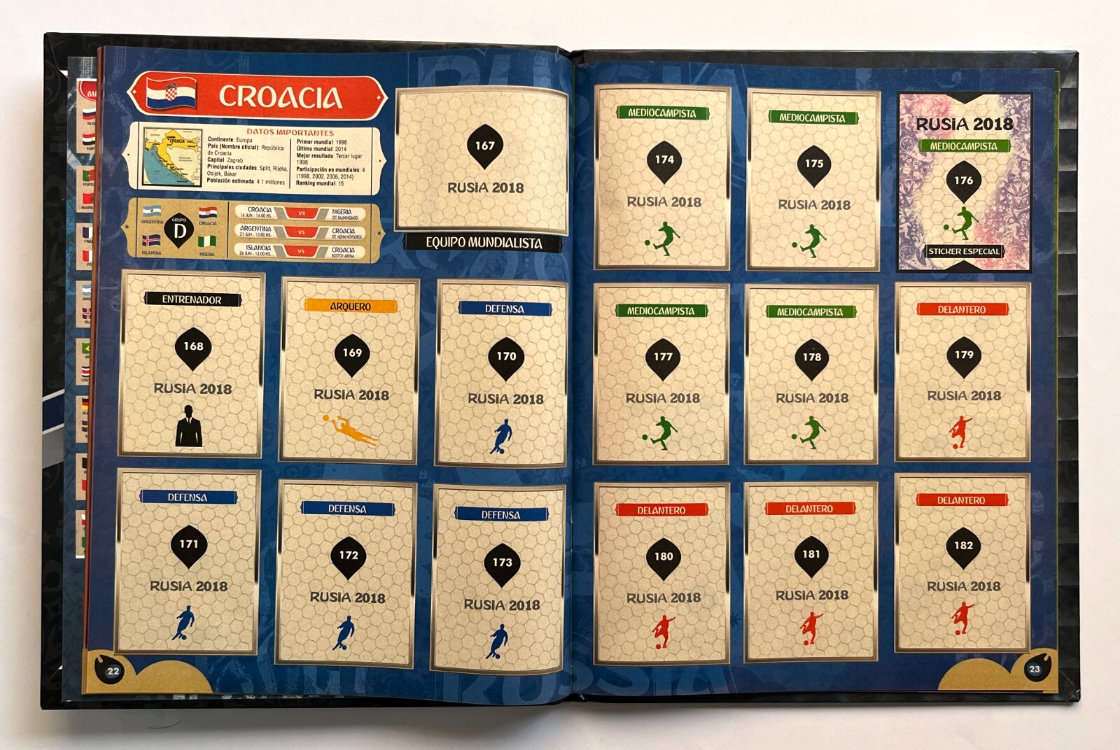 2018 WORLD CUP RUSSIA Album Hardcover Black Edition + Full Set 380/380 MESSI CR7