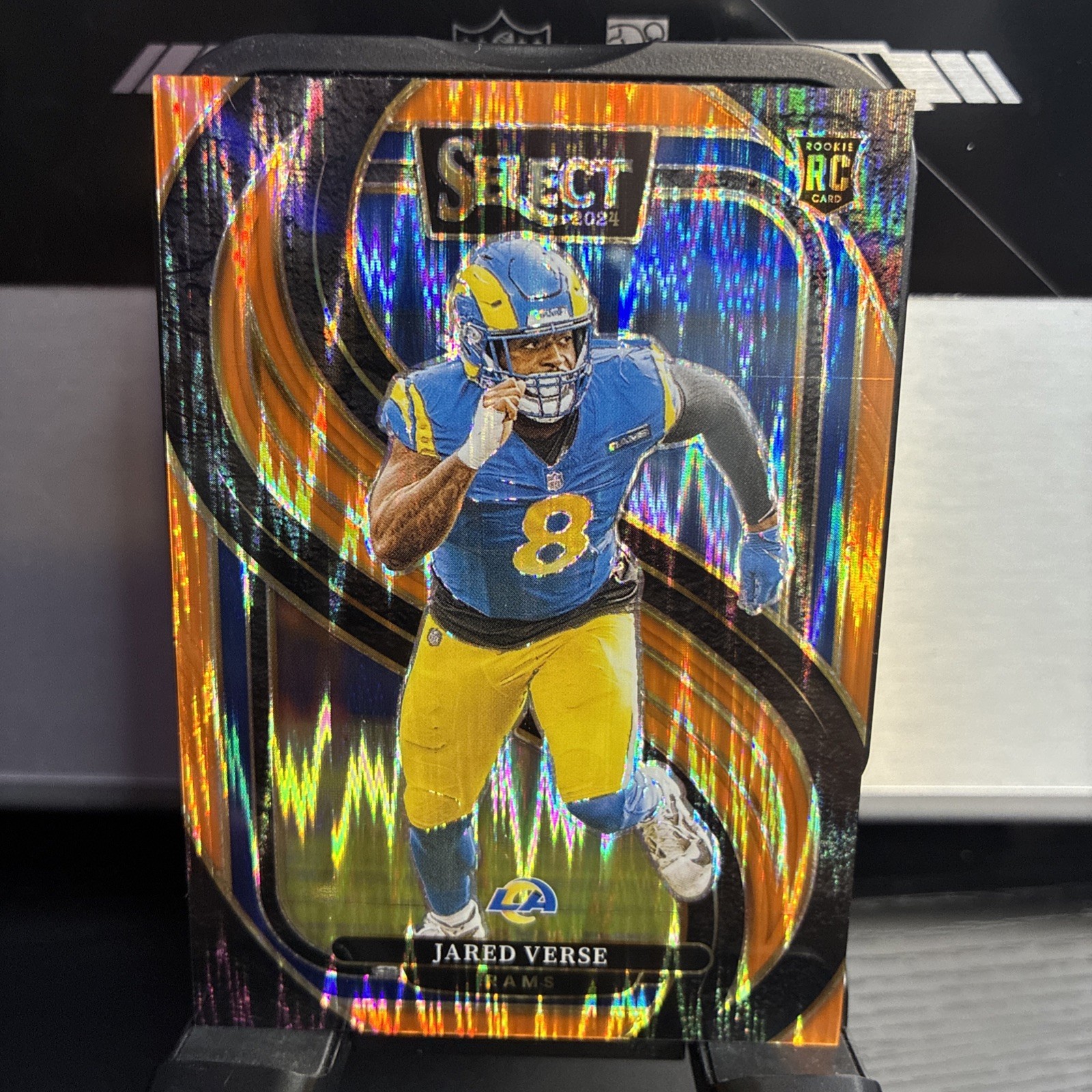 2024 Panini Select – Premier Level Jared Verse #132 Orange Shock Prizm /399 (RC)