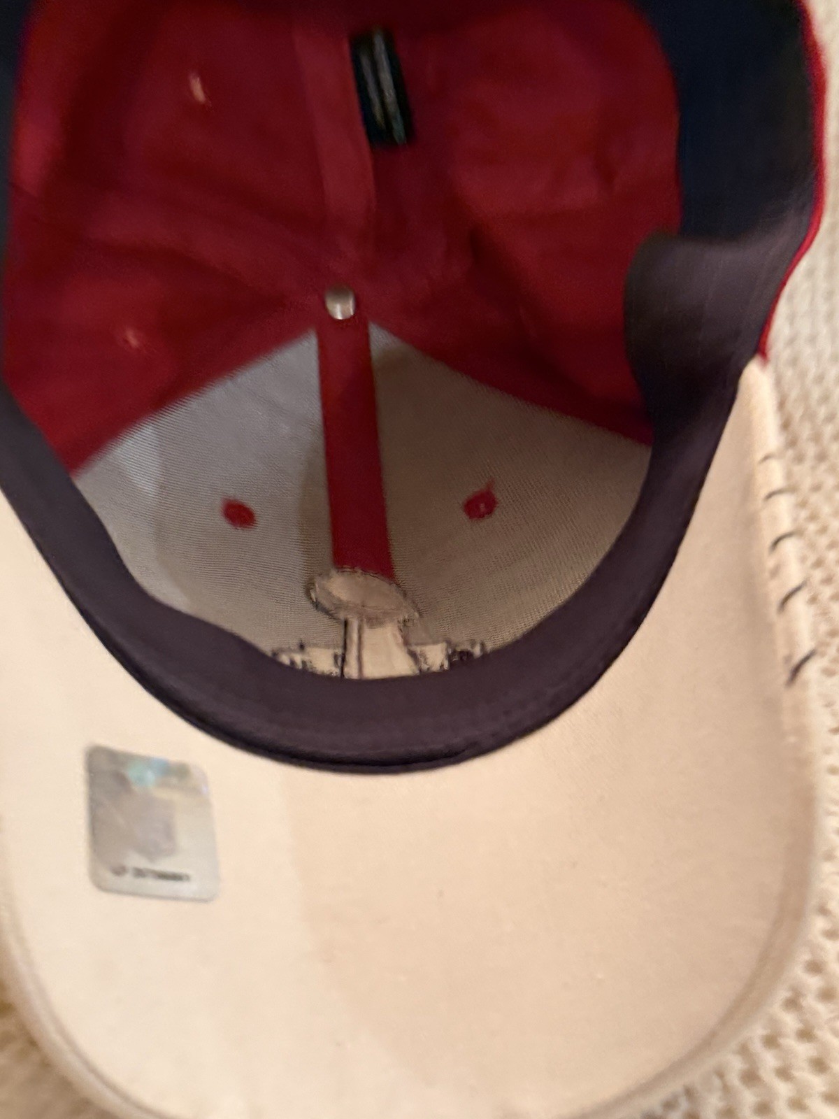 Reebok Super Bowl XLVI Indianapolis cap Hat Lombardi Trophy NFL Giants Patriots