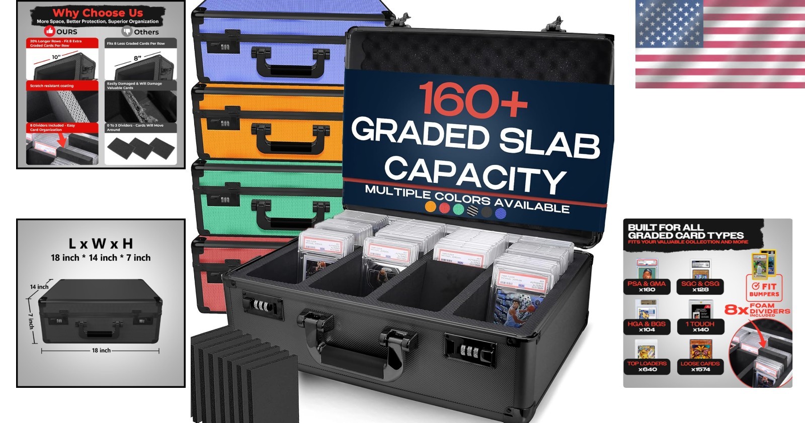 Advanced Security Graded Card Box – Combination Lock