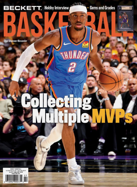 New July 2026 Beckett Basketball Card Price Guide Magazine S. Gilgeous-Alexander