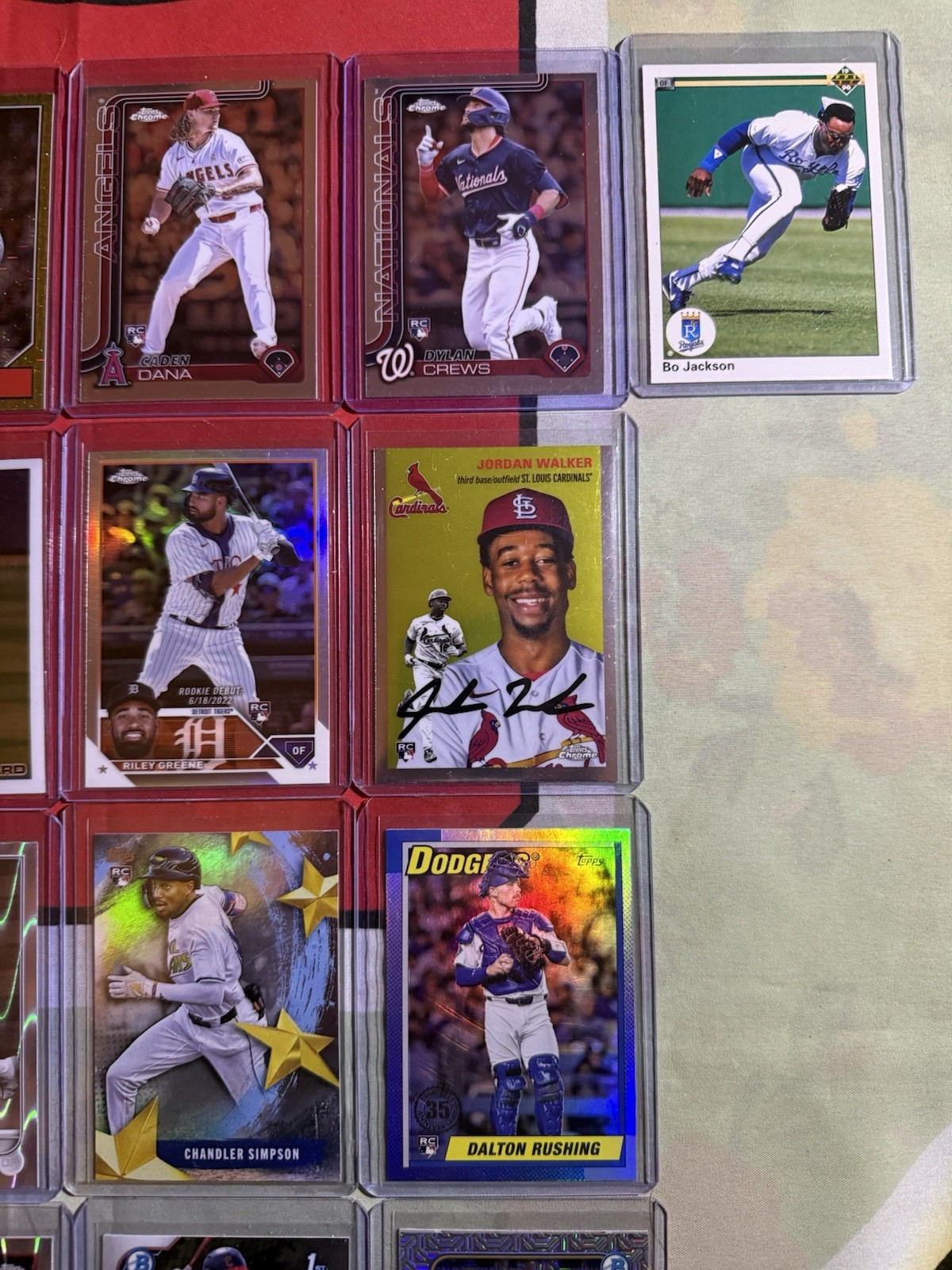 230+ Card Lot In Top Loaders – Over 100 Rookies – Check all Photos MLB NBA NFL