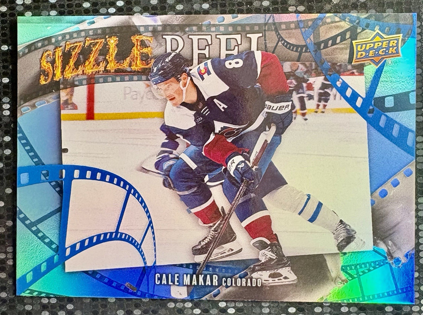 2025-26 Upper Deck Series 1 – Sizzle Reel Cale Makar #SR-1 – Avalanche