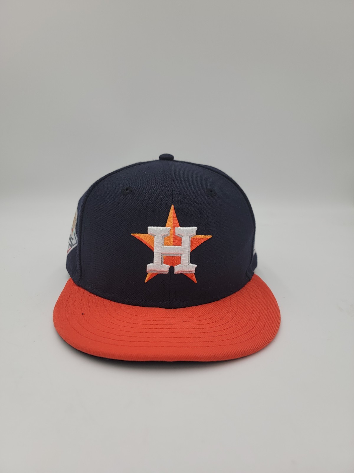 Houston Astros 2019 World Series OFFICIAL New Era Fitted Hat MLB 7 1/8” Used