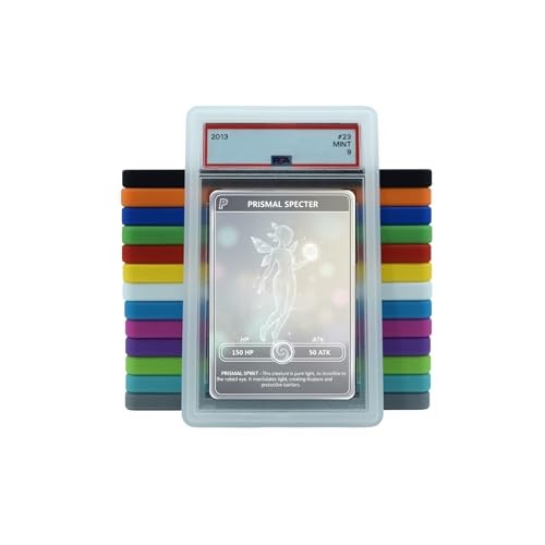 PSA Slab Guard Bumper for Standard PSA Graded Cards | Strong TPU, Exact Clear