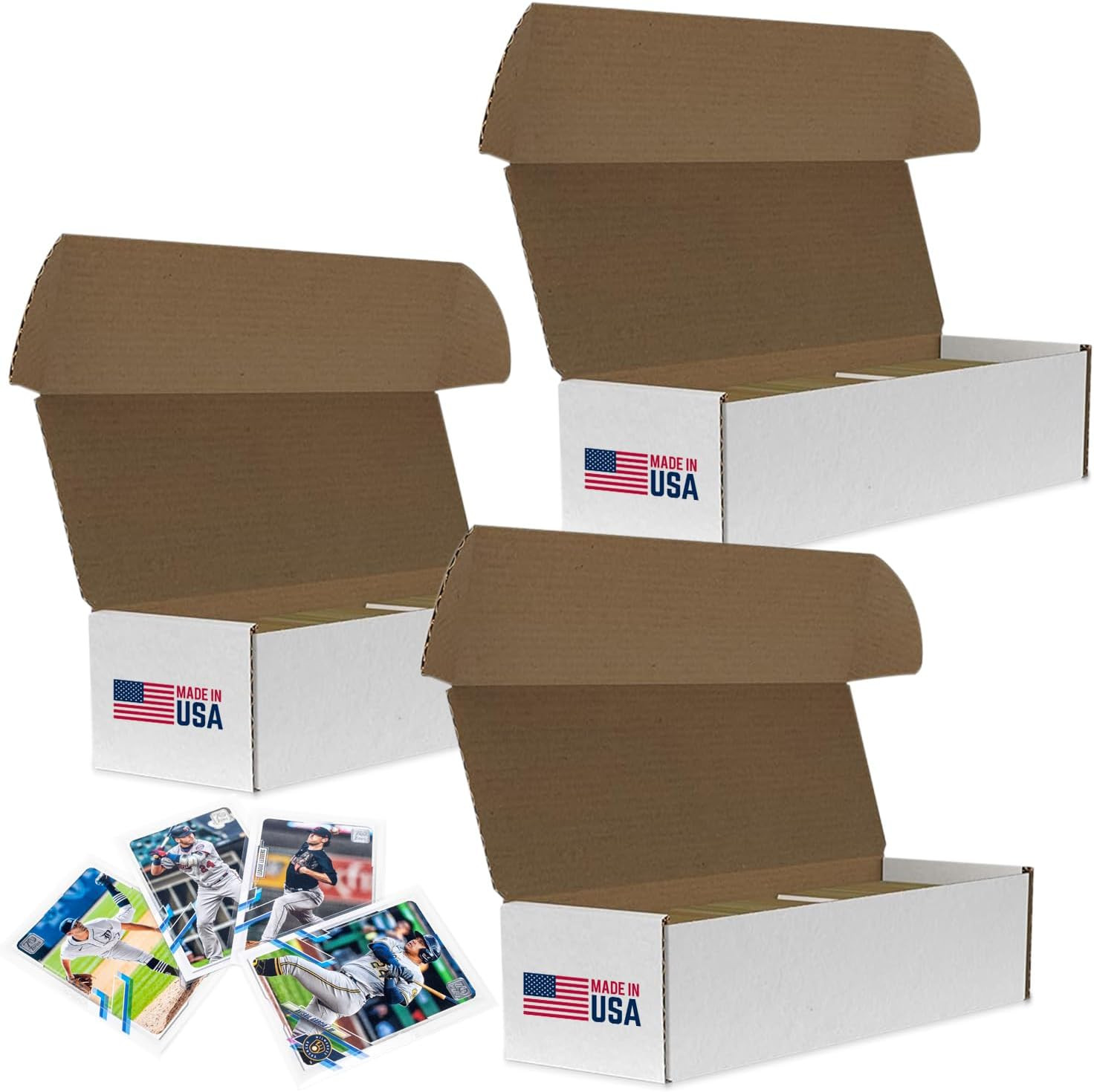 Premium Storage Box for Sports Trading Cards & Collectibles