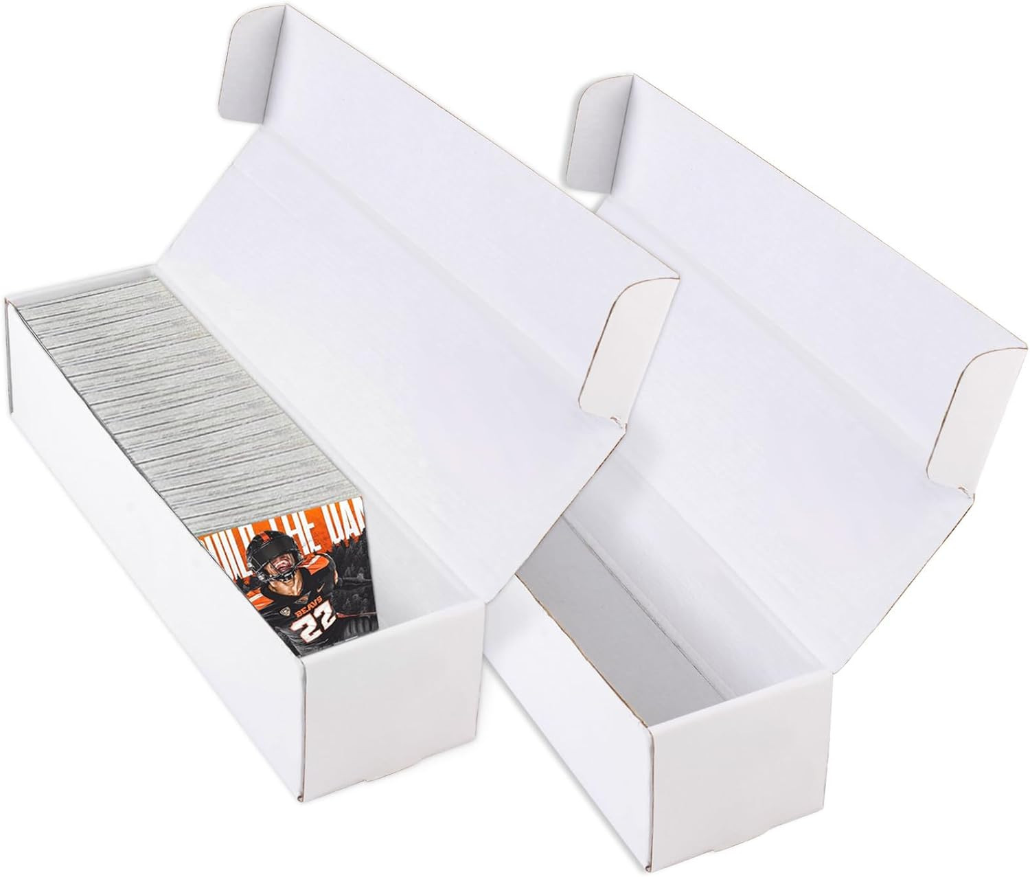 Card Storage Box,2-Pack • 1000 Count Card Box,Trading Card Storage Box for Tcg/M
