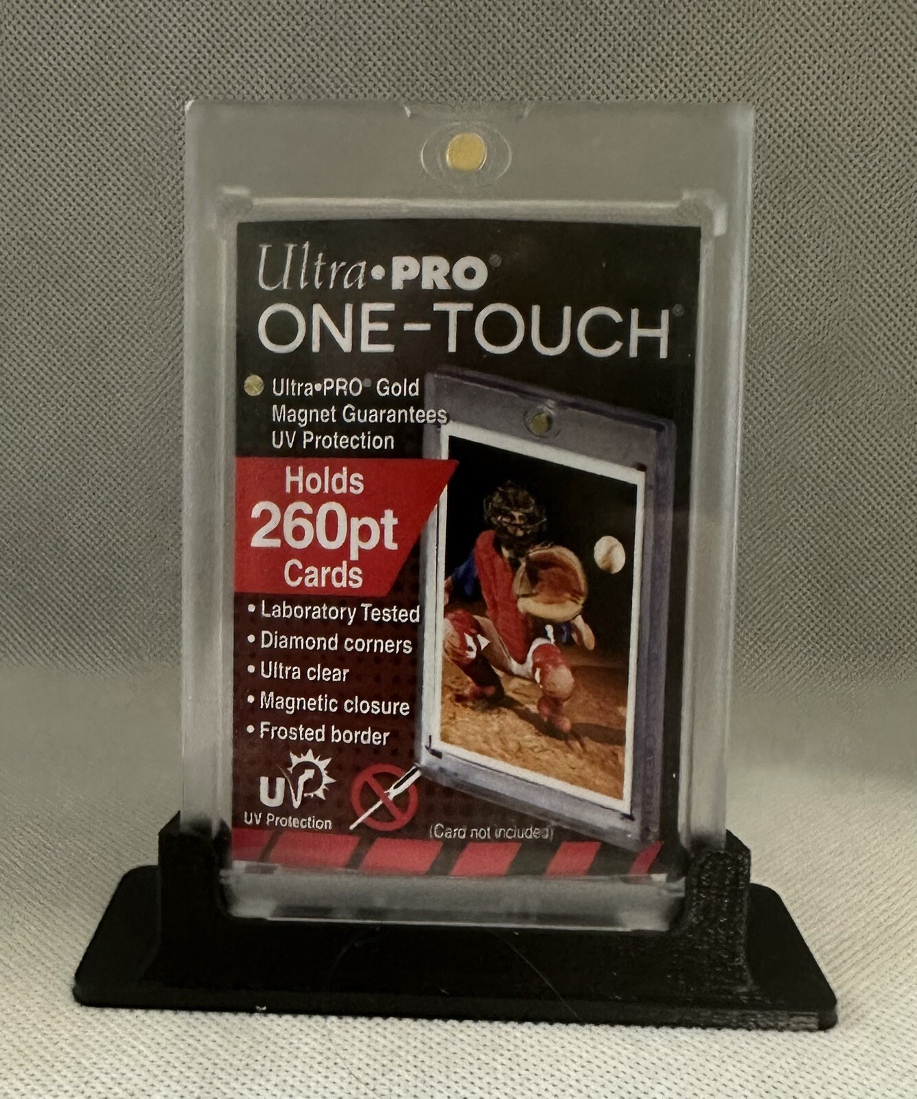 260pt Vertical Magnetic Card Stand. Black. Ultra Pro. 260 Point Magnetic