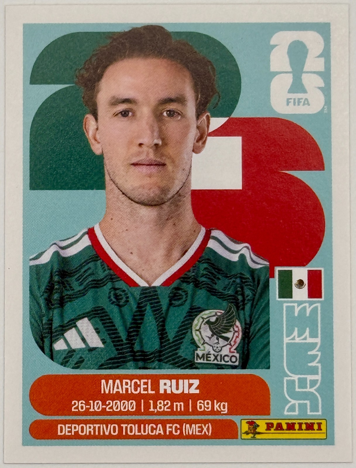 2026 Panini FIFA World Cup Mexico Stickers Pick Your Number MEX2-MEX20