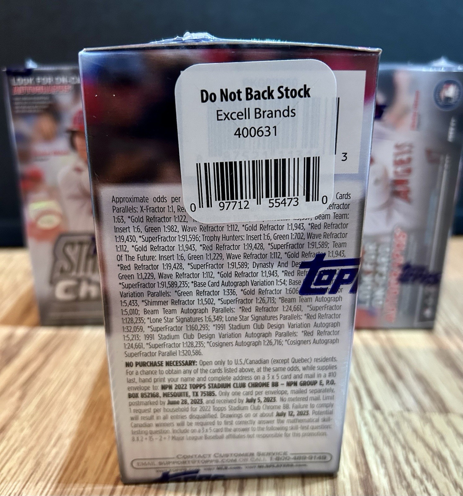 2022 Topps Stadium Club Chrome MLB Baseball Blaster Box *Sealed & New* 🔥 Ohtani