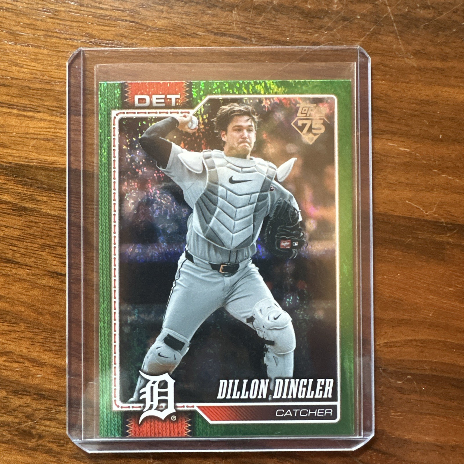 2026 Topps Series 2 Dillon Dingler Green Holo Foil /99 #351 Detroit Tigers 18/99